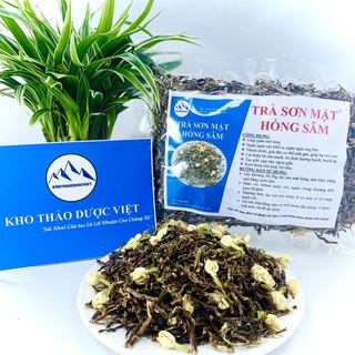 Trà sơn mật hồng sâm loại 1 khô, thơm, sạch 500g