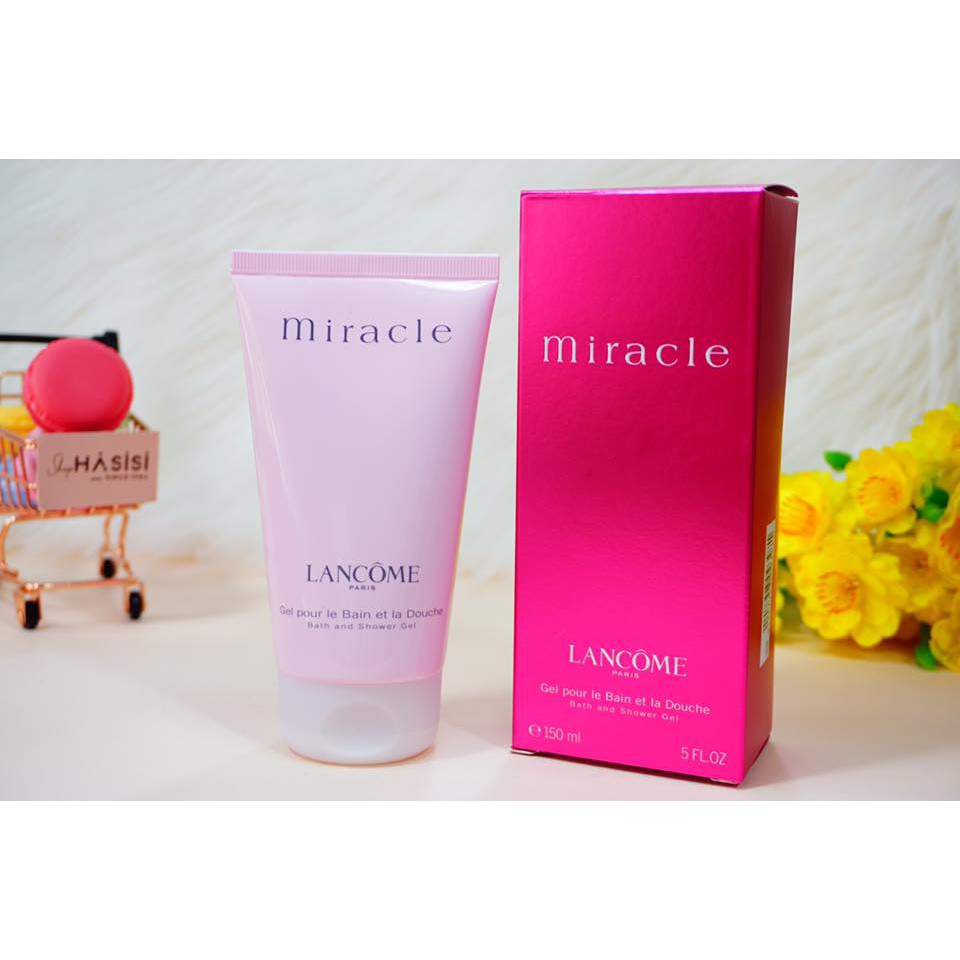 BỘ SỮA TẮM VÀ DƯỠNG THỂ LANCOME MIRACLE NHẬP KHẨU CHÍNH HÃNG - 4970