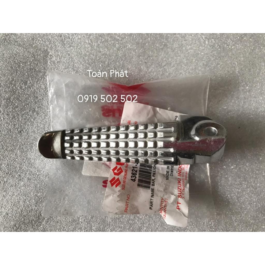 FULL BỘ PÁT GÁC CHÂN SAU - CỤC NHÔM GÁC CHÂN SAU BÊN TRÁI - SATRIA /RAIDER FI - CHÍNH HÃNG SUZUKI INDONESIA