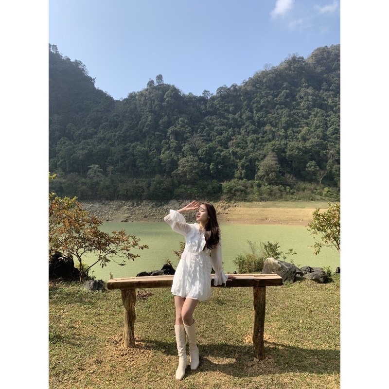 BỐT ĐÙI DA TRƠN MŨI VUÔNG