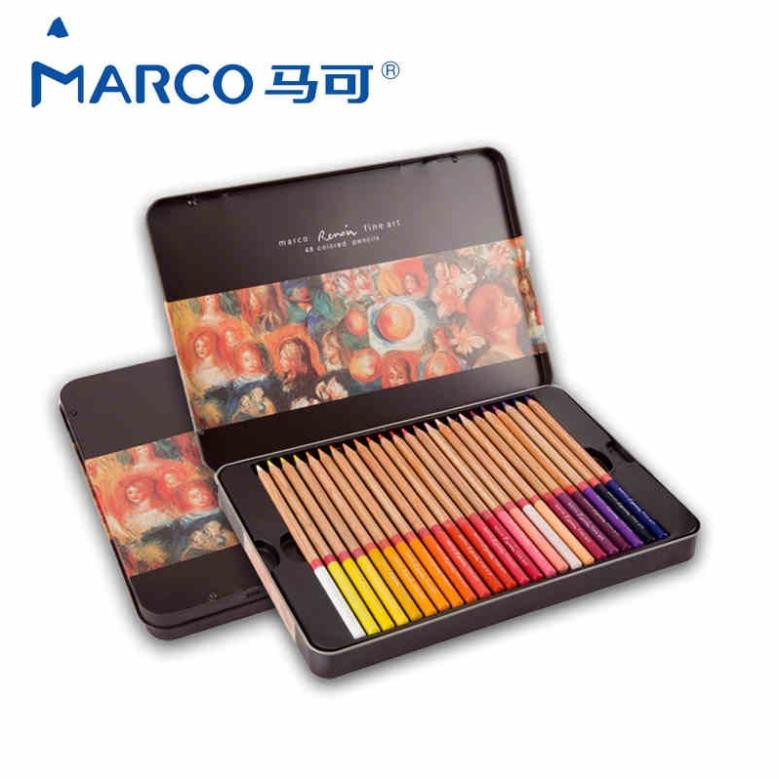 BỘ CHÌ MÀU KHÔ CAO CẤP MARCO RENOIR 36 MÀU -3100-36TN