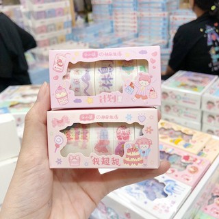 Set 5 Cuon Washi Tape Trang Trí