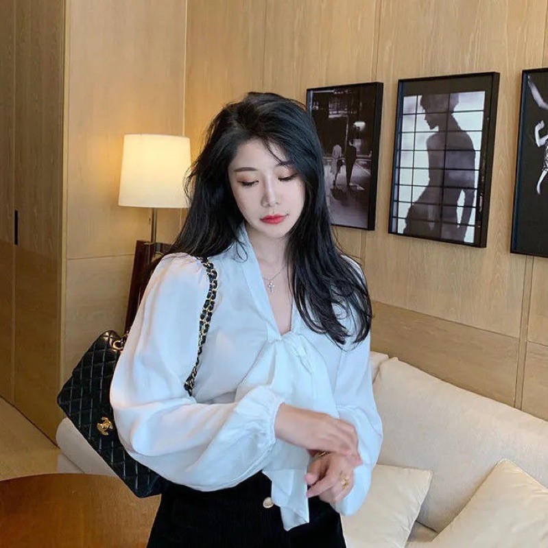 ÁO SƠ MI NƠ NGỰC SIÊU DỄ MIX ĐỒ