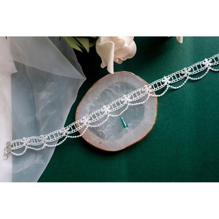 Choker ren trắng xinh