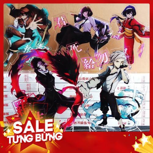 [Standee] Tượng Mica Anime Bungou Stray Dogs - Siêu HOT