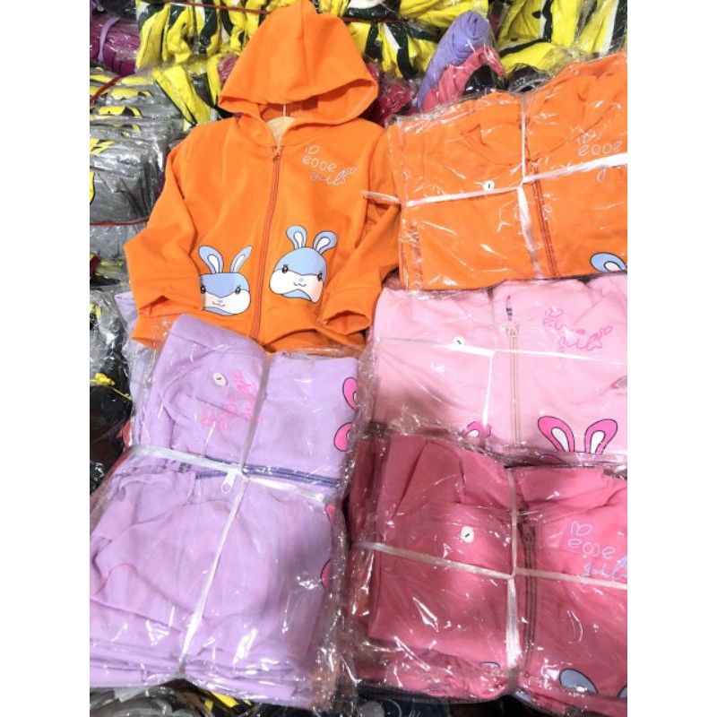 Áo khoác Thỏ cho bé 8-18kg