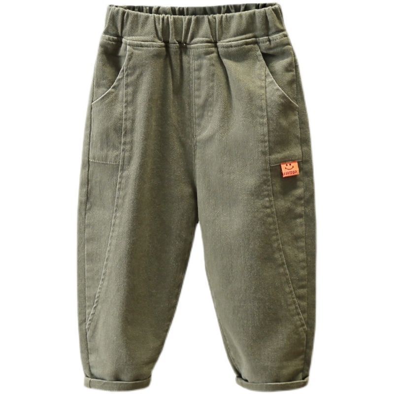 Quần Yếm Dáng Rộng Thời Trang Xuân Thu 2022 Mới Cho Bé Trai