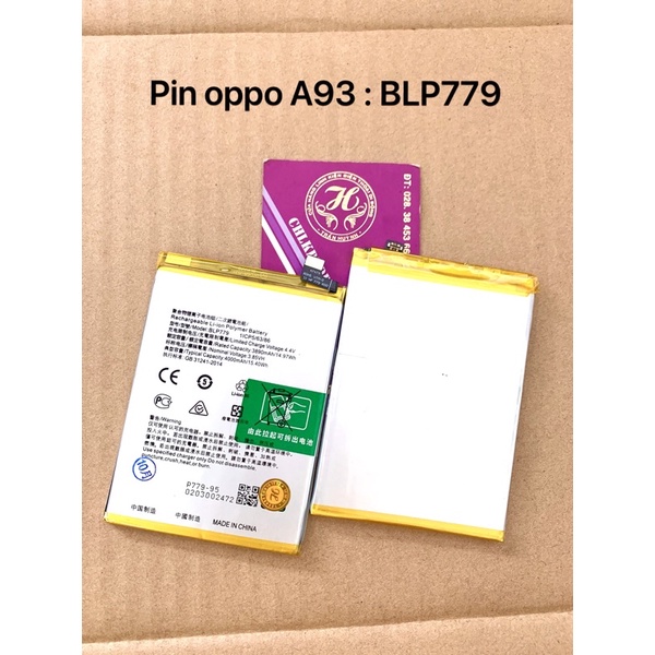 pin oppo A93 : BLP779 newzin