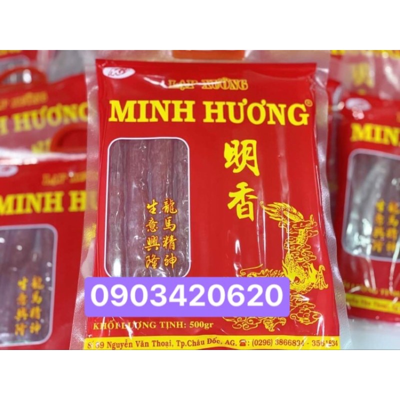 Lạp xưởng Minh Hương Châu Đốc gói 500gr