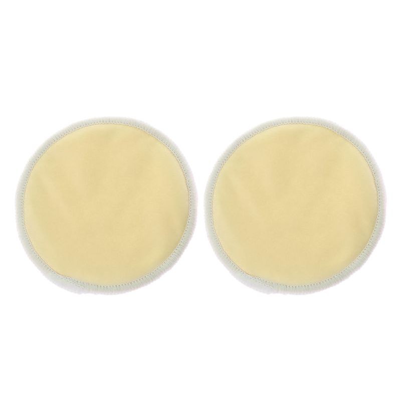 Bộ 2 Miếng Đệm Ngực Bằng Tre Chống Nước Có Thể Giặt Sạch Cho Mẹ Bỉm Sữa