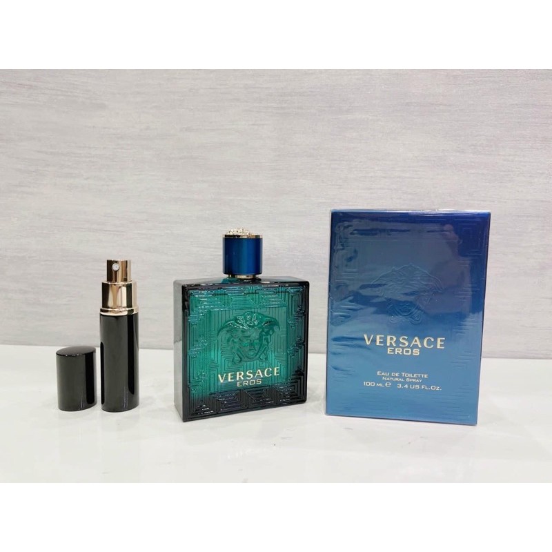 [𝐊-𝐏𝐞𝐫𝐟𝐮𝐦𝐞 𝐂𝐡𝐢́𝐧𝐡 𝐇𝐚̃𝐧𝐠] Nước Hoa Nam Versace Eros For Men EDT - Mẫu Dùng Thử Chiết 5ml 10ml 20ml