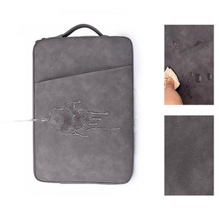 Túi chống sốc thời trang - sang trọng chất liệu bằng da lộn dành cho laptop - macbook