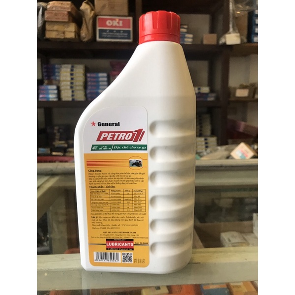 Dầu nhớt Petro 1 cho xe số và xe ga.