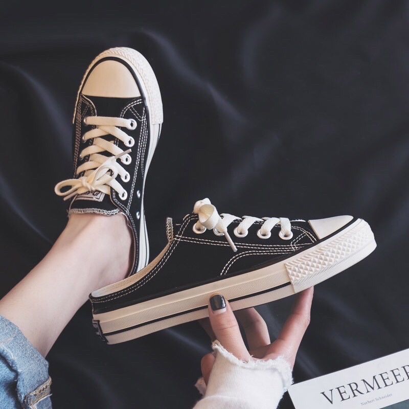 Sục nữ thể thao đạp gót Hàn Quốc siêu êm siêu bền FLORA S01