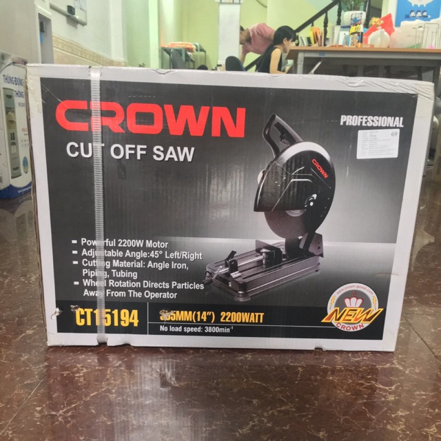 Máy cắt bàn Crown15104