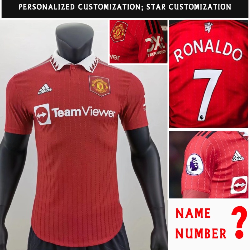 Áo Thun Đội Tuyển Manchester United 2022-23 Size s-2xl