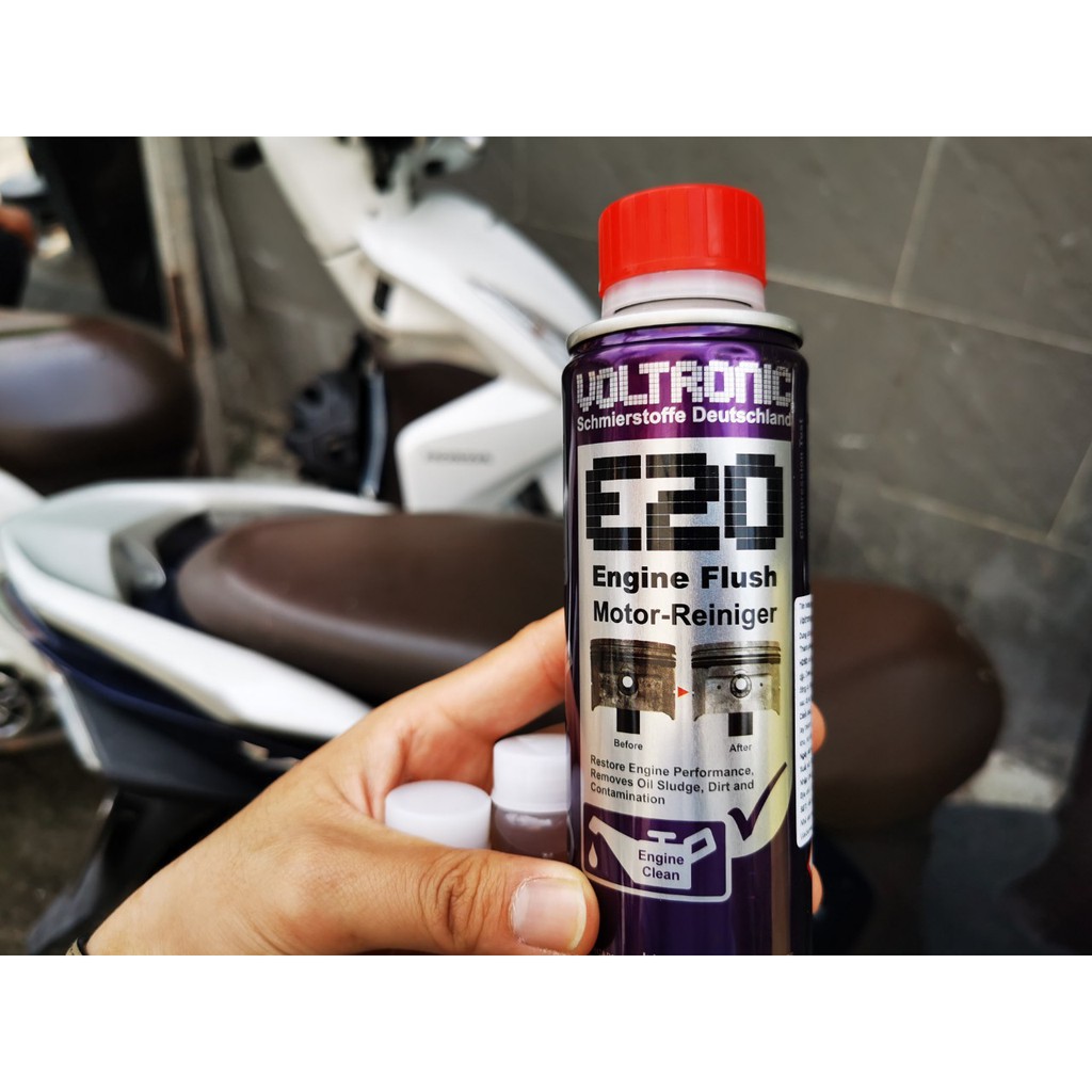 Phụ Gia Xúc rửa động cơ Voltronic E20 Engine Flush 300ml - VE20300