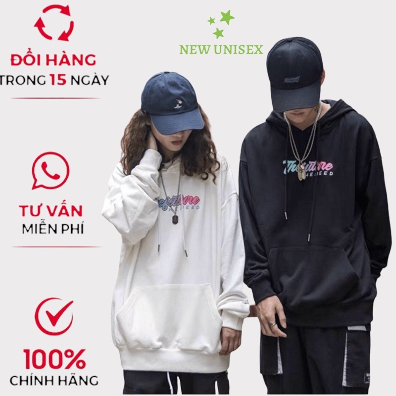 Áo khoác hoodie nam/nữ in chữ THEFUTURE phong cách Hàn Quốc năng động TP512 [NewUnisex]