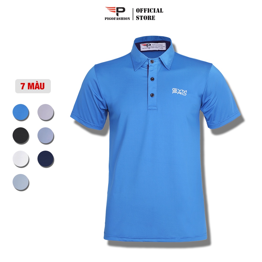 Áo polo nam cổ bẻ SPMATT01 chơi thể thao, thun co giãn, form rộng rãi thoáng mát - PigoFashion