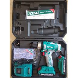 Máy Khoan Vặn Vít Dùng Pin 20V Total TDLI2003 Gồm 47 Chi tiết