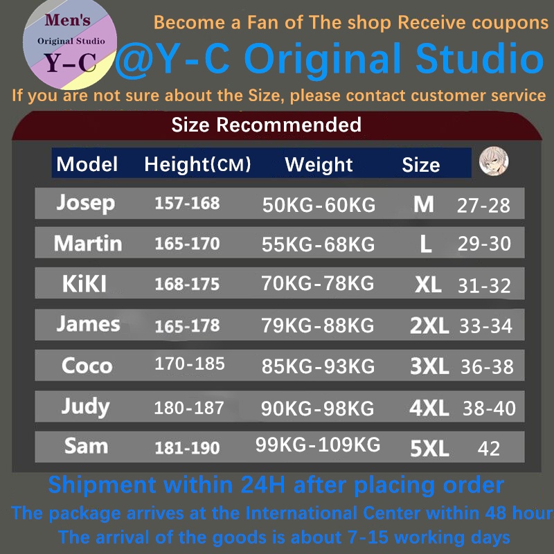 Quần jean ống rộng màu gradient phong cách đường phố Hong Kong thời trang thu đông cho nam size S-3XL