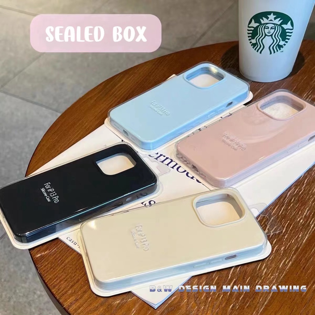Ốp Điện Thoại Silicon Mềm Màu Trơn Chống Sốc Cho iPhone 14 Pro MAX 13 12 11 Pro MAX IX XS MAX XR