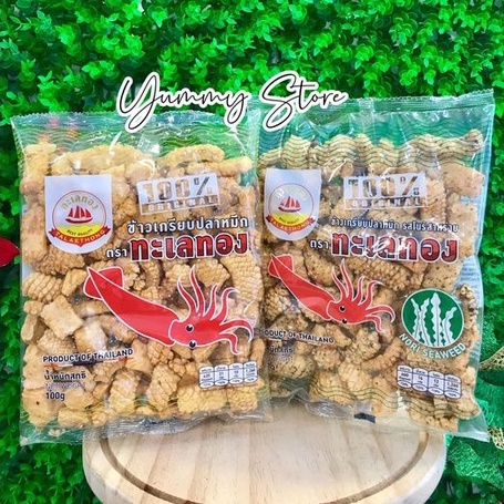 Snack Mực Talaethong Thái Lan