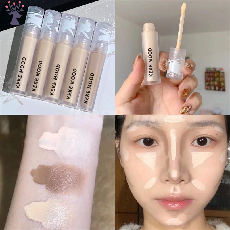 Thanh che khuyết điểm Dạng Lỏng Dưỡng Ẩm Che Phủ Mụn Lâu Trôi Và Không Dễ Phai