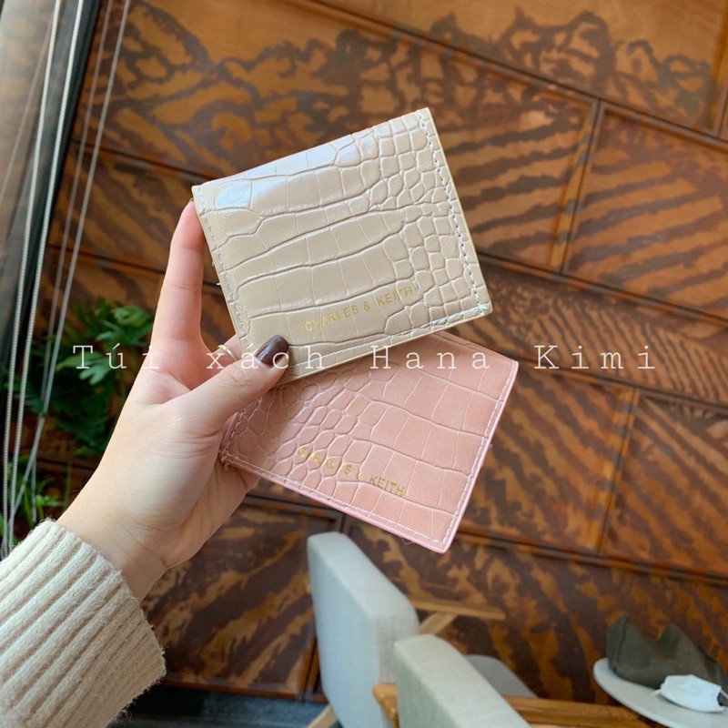 Ví bóp nữ ngắn da rắn phom nhỏ mỏng