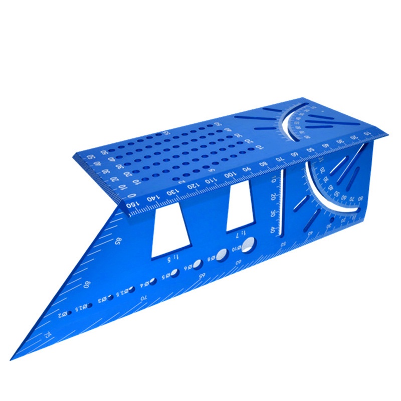 Thước Đo Góc 45 / 90 Độ Chất Liệu Nhôm Cao Cấp