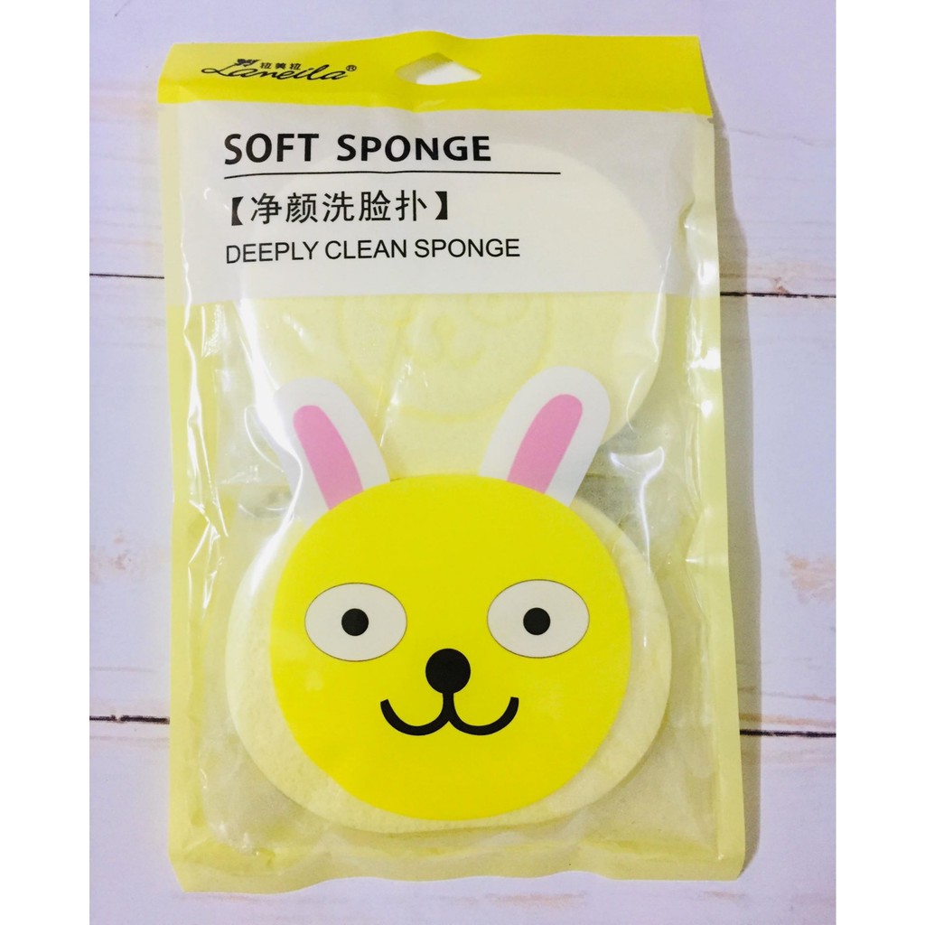 BÔNG RỬA MẶT SOFT SPONGE HÀN QUỐC