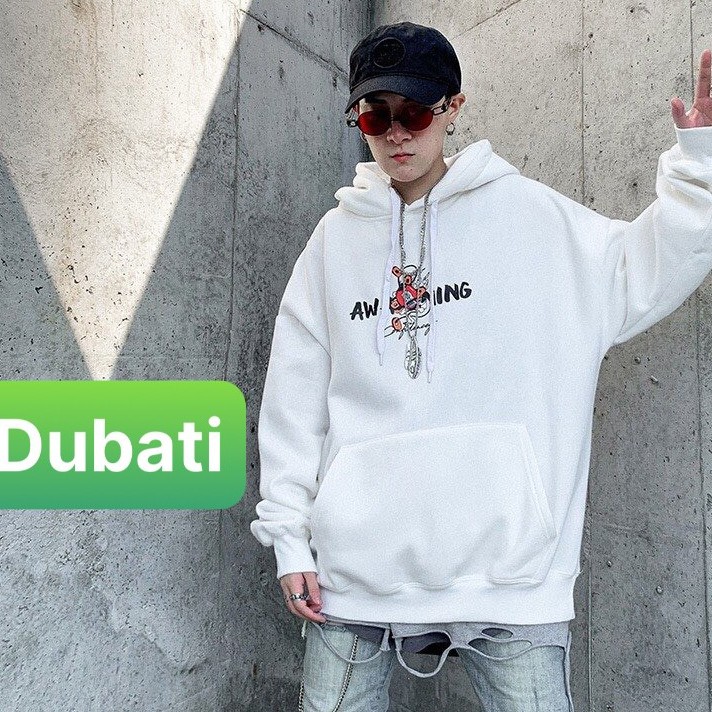 ÁO KHOÁC HOODIE THỜI TRANG NAM NỮ KÌ LÂN PHONG CÁCH HÀN QUỐC - DUBATI FASHION