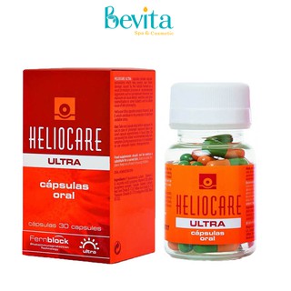 Viên uống chống nắng toàn thân Heliocare Oral Ultra 30 viên - Bevita