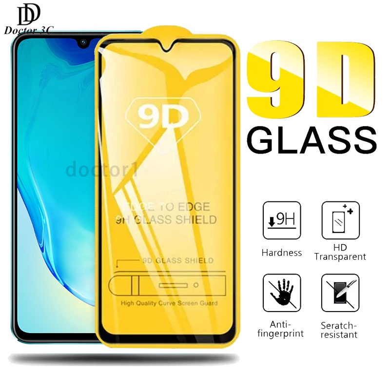Kính cường lực 9D bảo vệ toàn màn hình dành cho VIVO V27E V25 V25E V23 V23E V21 V21E V20 SE V17 V15 S1 Pro X70 X60 X50 V19 Neo 4G 5G 2023