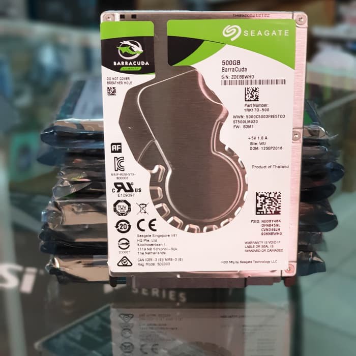 Vỏ Đựng Ổ Cứng Seagate Internal Notebook 500gb Hdd Sata 2.5 Inch