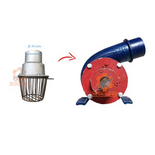 Lupe / rọ bơm / chõ bơm ống đường kính 76mm sắt