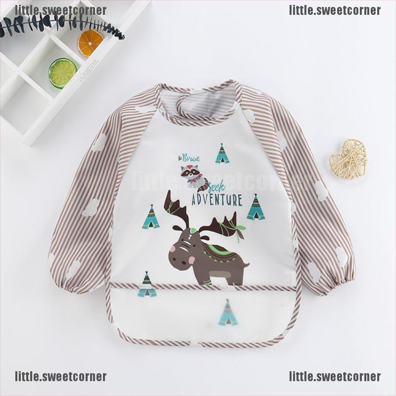 Áo Yếm Tay Dài Chống Thấm Nước Kèm Túi Tiện Dụng