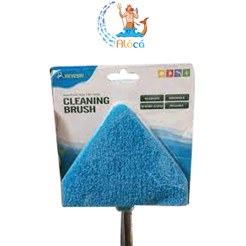 Cây cọ bể mặt tam giác KS-Z007-A, mặt vuông KS-Z007-B cho bể cá cảnh