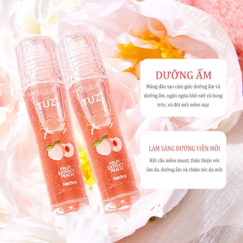 Dầu dưỡng ẩm chăm sóc môi , dưỡng ẩm son dưỡng môi, nước bóng, làm mờ môi 5ml TUZ-RCY