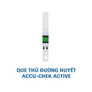 Que thử đường huyết Accuchek Active (Accu-check)