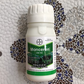 Thuốc Trừ Chết Cây Con, Cháy lá sầu riêng Monceren 250SC chai 240ml