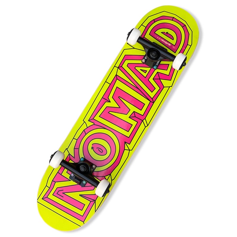 Ván Trượt Skateboard NOMAD COMPLETE CAVERN YELLOW 8.0