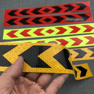 Tem Cảnh Báo Phản Quang Dán Xe Máy, Ô Tô [ Bộ 2 Tấm ]