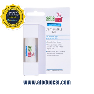 Gel giảm mụn kháng khuẩn và làm dịu da Sebamed PH5.5 tuýp 10ml - Chính hãng