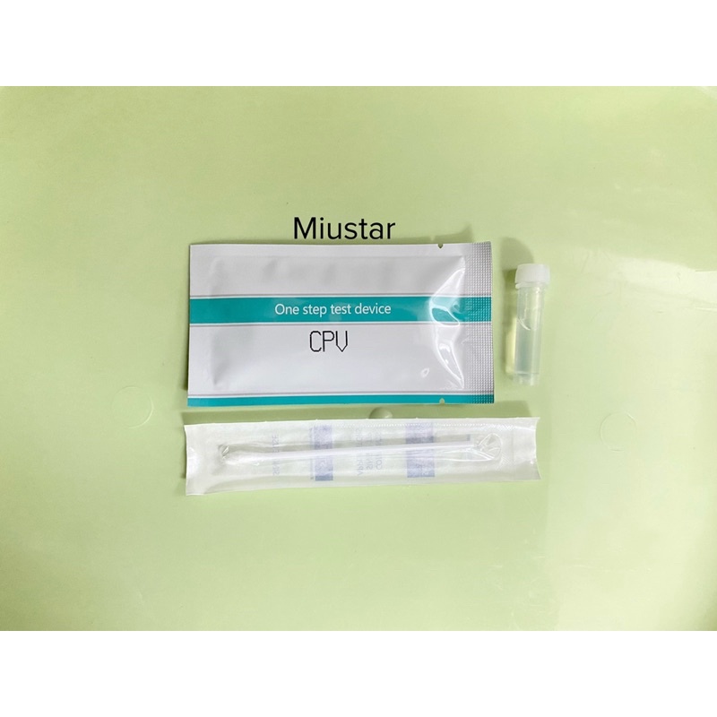 Que test bệnh Parvo và Care cho chó ( CPV - CDV )