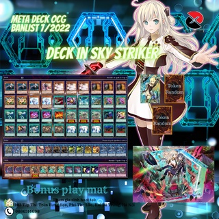💕 Bài in giá rẻ bộ Sky Striker (59 lá TCG và OCG) 💕