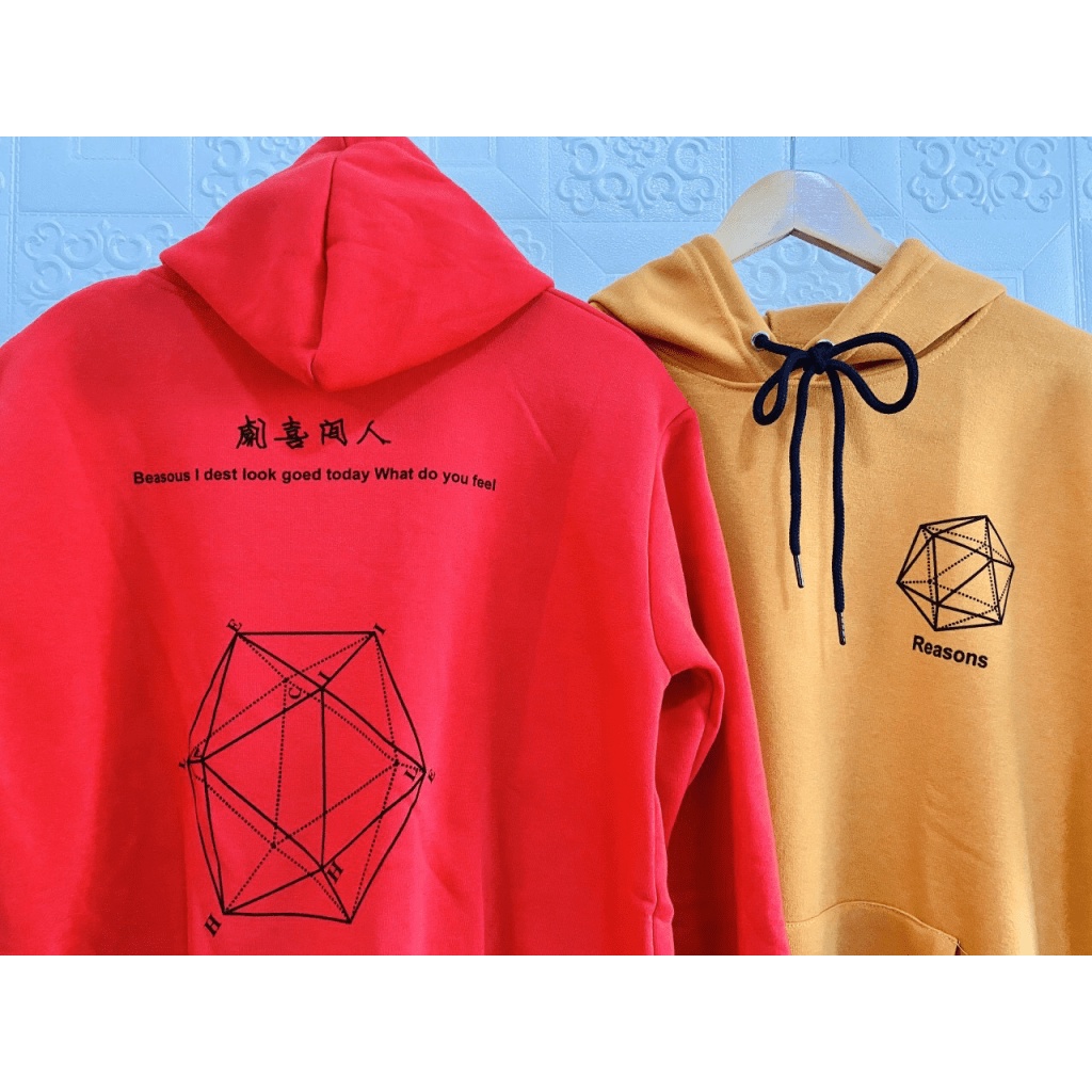 ÁO KHOÁC NAM NỮ THUN NỈ FORM RỘNG IN HÌNH HỌC KHÔNG GIAN nhiều màu - TP518 [NewUnisex]