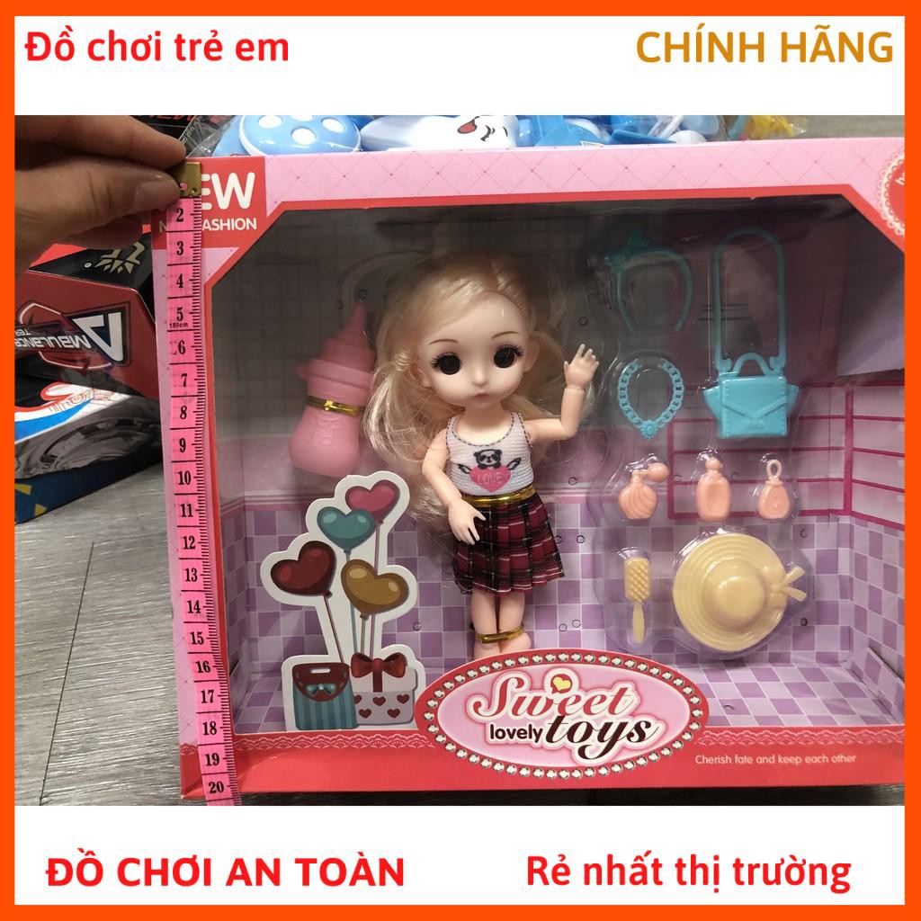 Đô chơi búp bê nga trọn bộ cho bé, búp bê bé gái xinh xắn trọn bộ