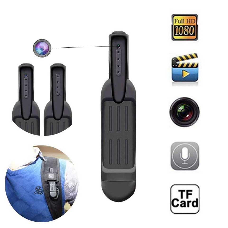 Camera hành trình mini T189 FULLHD 1080 cao cấp Pin 5 giờ - Bảo hành 6 tháng - HÀNG MỚI VỀ