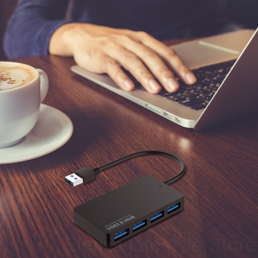 Bộ Chia 4 Cổng Usb Type-C Sang Usb3.0 Cho Laptop